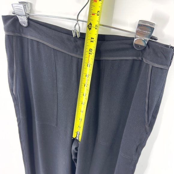 Sundance Barlow Wide Leg Pants Womens 6 Palazzo Boho Pockets High Rise Capsule - Picture 12 of 14